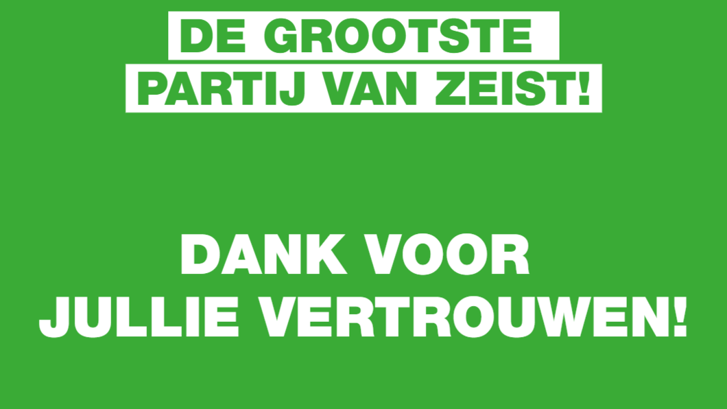 De grootste partij van Zeist