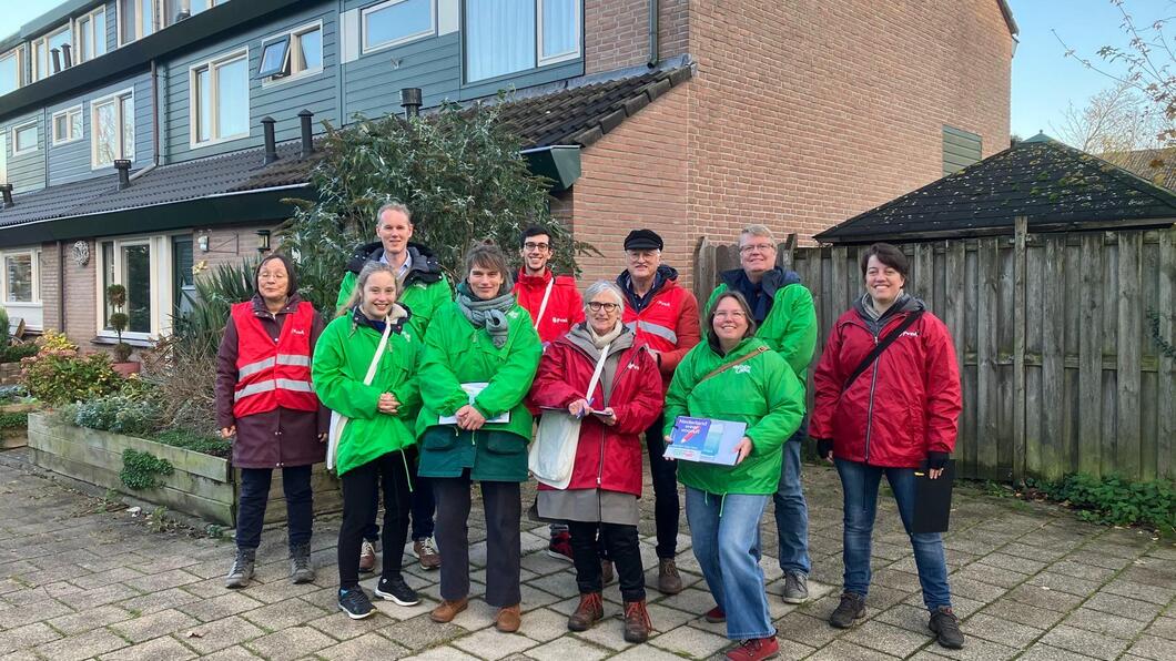 Ook in Brugakker gaan we samen de gesprekken aan met bewoners