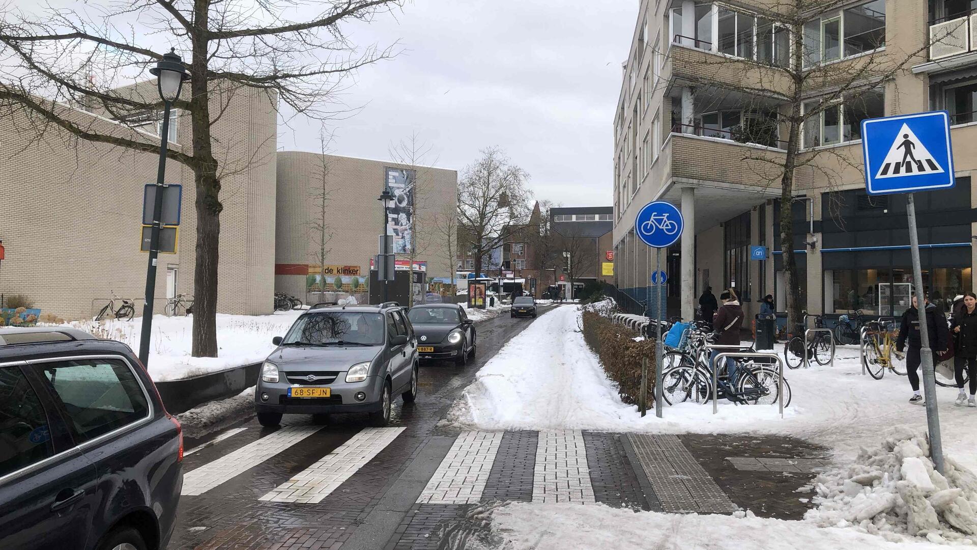 Fietspad bij de Klinker
