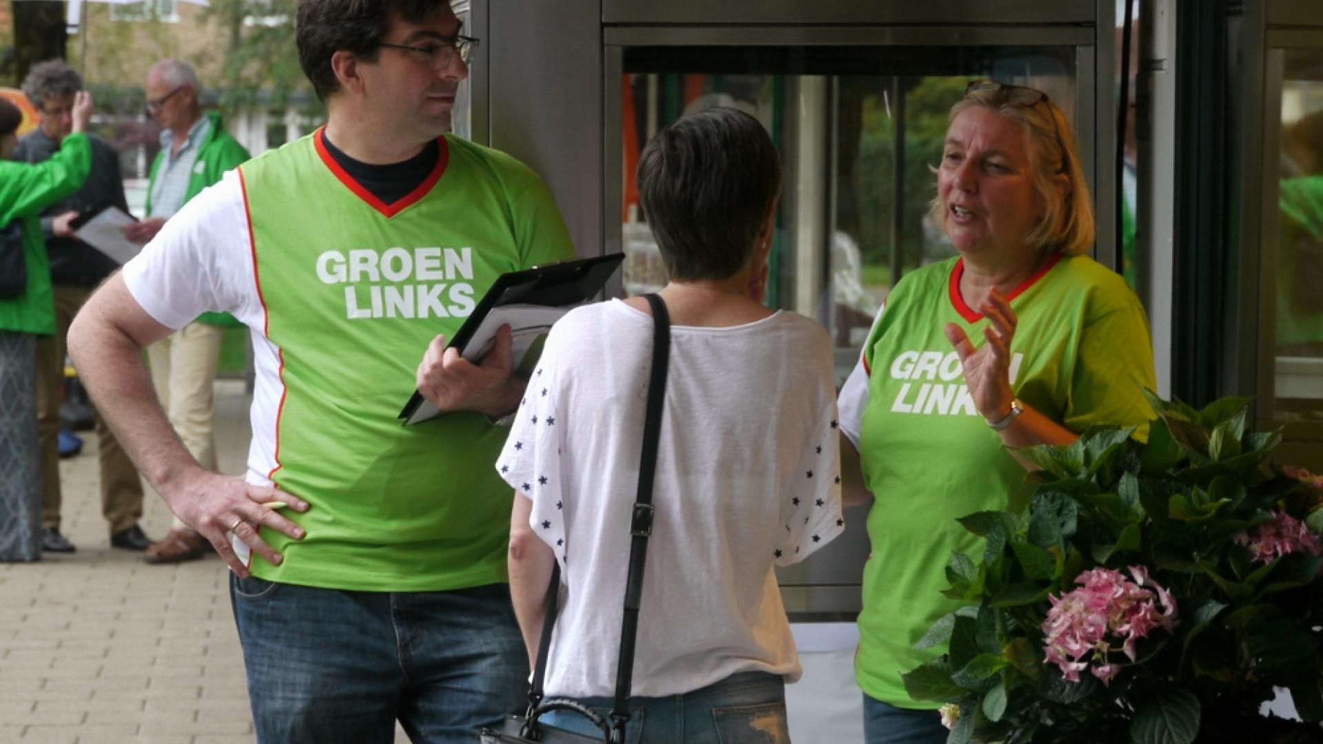 GroenLinks Zeist in gesprek met onwonenden Vrijheidsplein